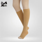 Open Toe Compression Knee High Socks