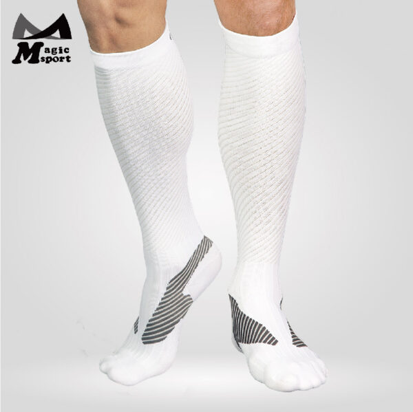 JG-336_ Kinesio Taping Stripe Compression Knee High Socks-03