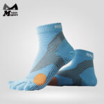 Merino Wool Non-Slip Quarter Toe Socks