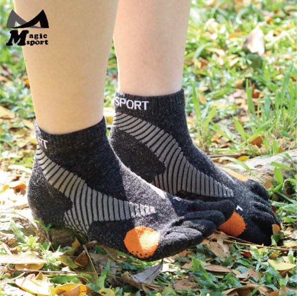 Merino Wool Socks_Non-Slip Socks_Anti-Slip Socks_Yoga Socks_Five Toe Socks_Five Finger Socks_Toe Socks_Quarter Socks