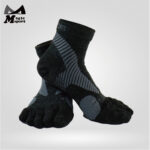 Merino Wool Non-Slip Quarter Toe Socks