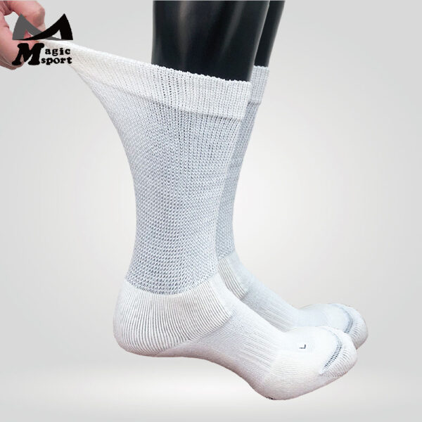 Non-Binding Diabetic Socks_Crew Socks_Cushion Socks_Foot Padding Socks_Custom Socks