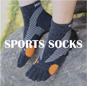 Merino Wool Socks_Non-Slip Socks_Anti-Slip Socks_Yoga Socks_Five Toe Socks_Five Finger Socks_Toe Socks_Quarter Socks