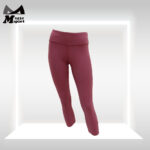 Soft High Waist Yoga Capri Leggings_1