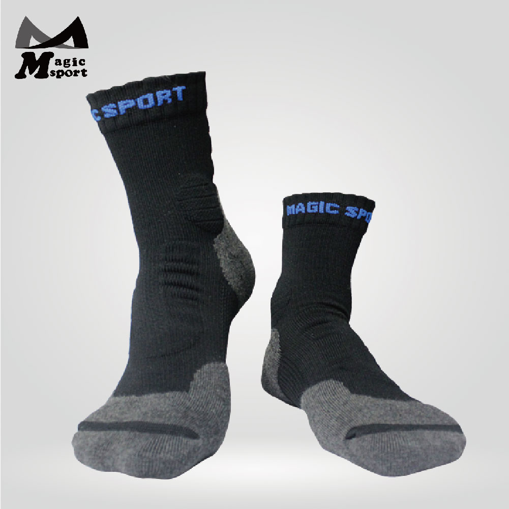 Merino Wool Non-Slip Quarter Toe Socks