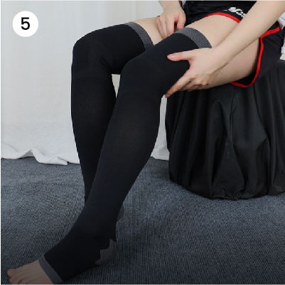 How to Putting on Your Compression Stockings - Magic Sport