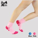 Athletic Cushioned Crew Socks-Pink