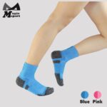 Athletic Cushioned Crew Socks-Blue