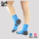Athletic Cushioned Crew Socks-Blue
