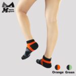 Ankle Cushioned Sports Socks-Orange