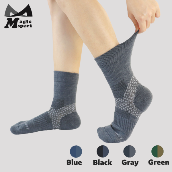 JG-402_Morandi Merino Wool Cushioned Above Ankle Socks-Gray-03