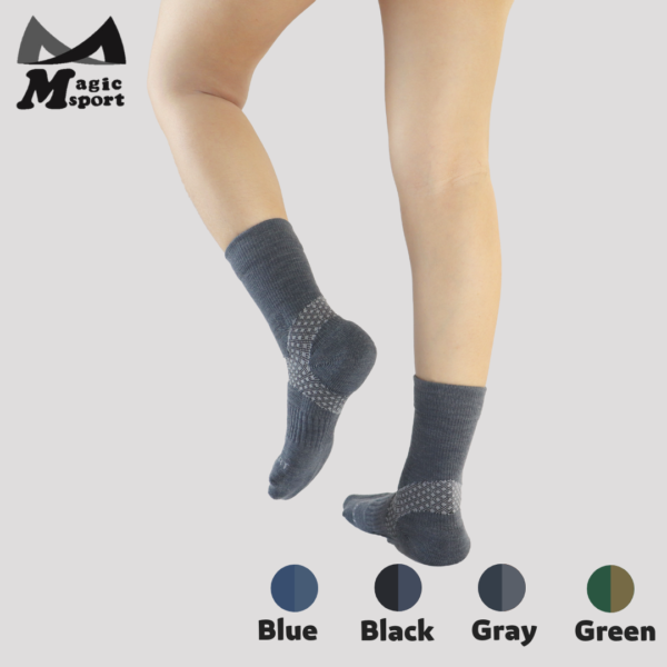 JG-402_Morandi Merino Wool Cushioned Above Ankle Socks-Gray-04