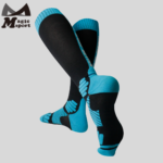 Compression Knee High Socks With Ankle Cushion