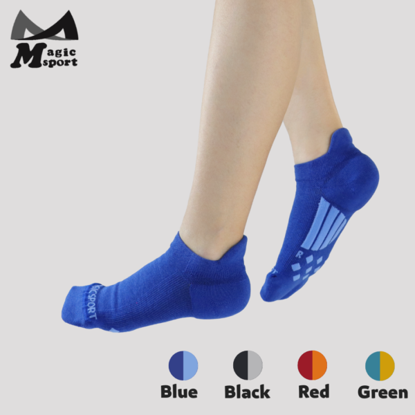 JG-382_Smartcel-sensitive-foot-padding-ankle-socks-Blue-01