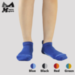 Smartcel sensitive foot padding ankle socks-Blue