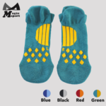 Smartcel Sensitive Foot Padding Ankle Socks-Green