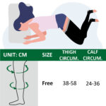 Sleeping Socks – Graphene Open Toe Compression Thigh High Sleeves
