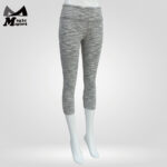 Soft High Waist Yoga Capri Leggings_2